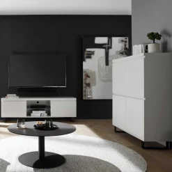 TV Board & Highboard Set - Atela (zweiteilig) Wohnwände