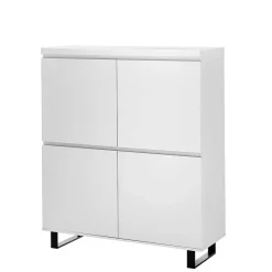 TV Board & Highboard Set - Atela (zweiteilig) Wohnwände