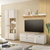 Discount TV Board & Vitrinenschrank & Hängeboard Set - Racelyn (dreiteilig) Wohnwände