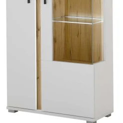 Discount TV Board & Vitrinenschrank & Hängeboard Set - Racelyn (dreiteilig) Wohnwände