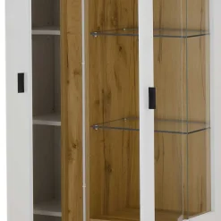 Discount TV Board & Vitrinenschrank & Hängeboard Set - Racelyn (dreiteilig) Wohnwände