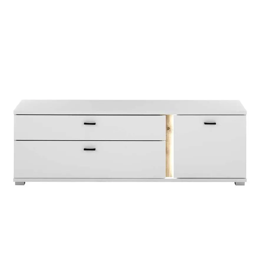 Discount TV Board & Vitrinenschrank & Hängeboard Set - Racelyn (dreiteilig) Wohnwände