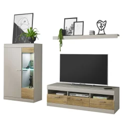 New TV Board & Wandboard & Highboard - Lioscas (dreiteilig) Wohnwände