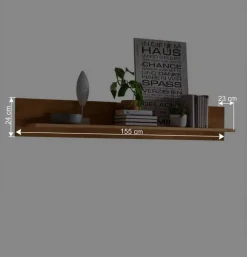 New TV Board & Wandboard & Vitrine Set - Millena (dreiteilig) Wohnwände