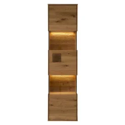 New TV Board & Wandboard & Vitrine Set - Millena (dreiteilig) Wohnwände