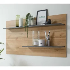 Discount TV Board & Wandpaneel Set - Ahilav (zweiteilig) Wohnwände