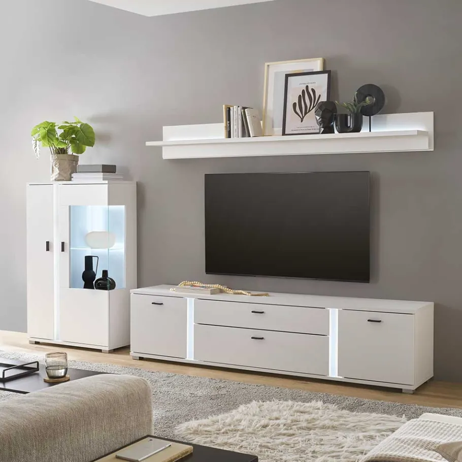 Outlet TV Lowboard & Highboard & Regal Set - Tirol (dreiteilig) Wohnwände