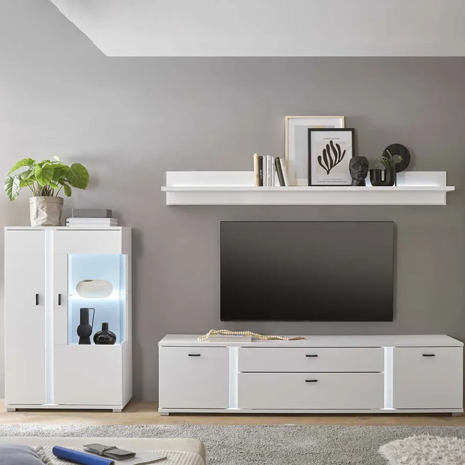Outlet TV Lowboard & Highboard & Regal Set - Tirol (dreiteilig) Wohnwände