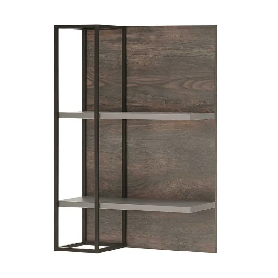 Best TV Lowboard und Wandregal Set - Mundo (zweiteilig) Wohnwände