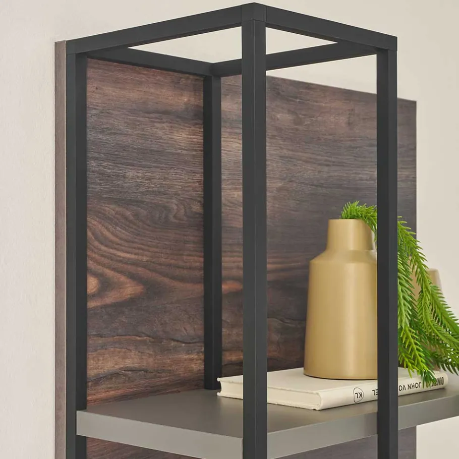 Best TV Lowboard und Wandregal Set - Mundo (zweiteilig) Wohnwände