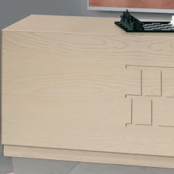 New TV Möbel Kombi in Esche hell - Odillava (dreiteilig) Wohnwände