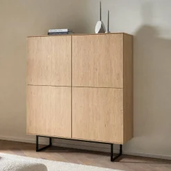 New TV Sideboard und Highboard Set - Jaskin (zweiteilig) Wohnwände