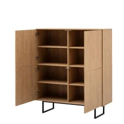 New TV Sideboard und Highboard Set - Jaskin (zweiteilig) Wohnwände
