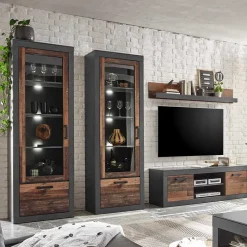 Sale TV Wohnmöbel Kombi - Timuras (vierteilig) Wohnwände