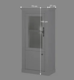 Online TV Wohnwand in weißer Holzoptik Pinie - Liancos (vierteilig) Wohnwände