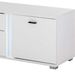 Outlet TV Wohnwand Kombi mit Licht - Tirol (dreiteilig) Wohnwände