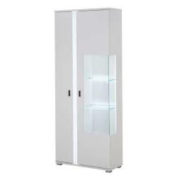 Outlet TV Wohnwand Kombi mit Licht - Tirol (dreiteilig) Wohnwände