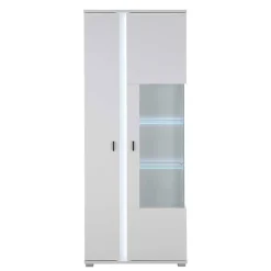 Outlet TV Wohnwand Kombi mit Licht - Tirol (dreiteilig) Wohnwände