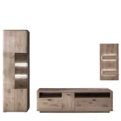 TV Wohnwand Kombination Set - Comrinaca (dreiteilig) Wohnwände