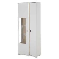 TV Wohnwand Möbelkombi mit LED - Racelyn (vierteilig) Wohnwände