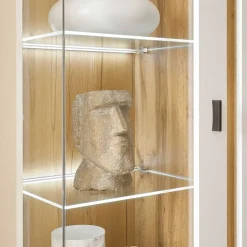 TV Wohnwand Möbelkombi mit LED - Racelyn (vierteilig) Wohnwände