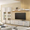 Clearance TV Wohnwand mit Licht Möbelset - Racelyn (vierteilig) Wohnwände