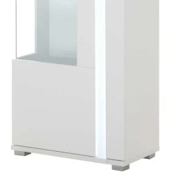 Outlet TV Wohnwandmöbel in Weiß Set - Tirol (vierteilig) Wohnwände