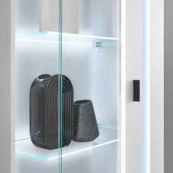 Outlet TV Wohnwandmöbel in Weiß Set - Tirol (vierteilig) Wohnwände