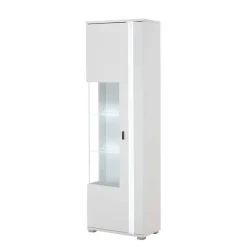 Outlet TV Wohnwandmöbel in Weiß Set - Tirol (vierteilig) Wohnwände