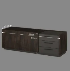 New TV Wohwand Kombination modern - Mundo (vierteilig) Wohnwände