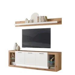 Sale TV-Lowboard & Wandboard Set - Adejano (zweiteilig) Wohnwände