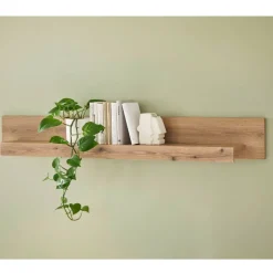 Sale TV-Wohnwand in Holzoptik foliert - Brocus (vierteilig) Wohnwände