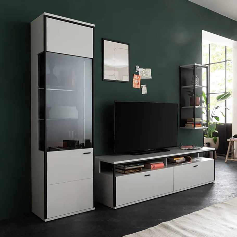 Online TV-Wohnwandmöbel Kombination - Loazin (dreiteilig) Wohnwände