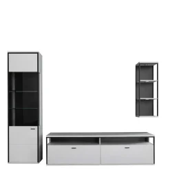 Online TV-Wohnwandmöbel Kombination - Loazin (dreiteilig) Wohnwände