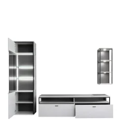 Online TV-Wohnwandmöbel Kombination - Loazin (dreiteilig) Wohnwände