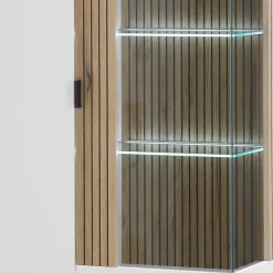 Discount TV-Wohnwand-Möbelset modern - Nenaloro (dreiteilig) Wohnwände