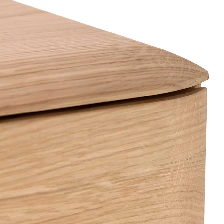 Unterschrank für Fernseher aus Eiche Bianco - Bakaras Tv & Hifi-Möbel|Lowboards