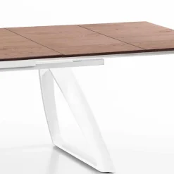 Verlängerbarer Design Esstisch zweifarbig - Sanatate Tische