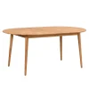 Online Verlängerbarer Holztisch mit ovaler Platte - Julisch Tische