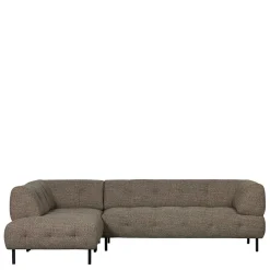 Viersitzer Ecksofa in Dunkelbraun - Marus Sofas