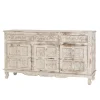 Sale Vintage Design Anrichte in Holz White Wash - Perolyn Sideboards
