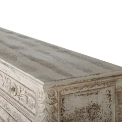 Sale Vintage Design Anrichte in Holz White Wash - Perolyn Sideboards