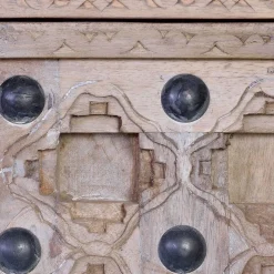 Vintage Design TV Kommode in White Wash - Uladan Tv & Hifi-Möbel