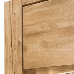 Vitrine aus Wildeiche geölt - Slaraduva Vitrinen|Schränke