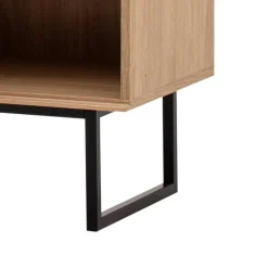 Clearance Vitrine und TV-Board Set - Jaskin (zweiteilig) Wohnwände