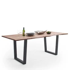 Online Waldkante Esstisch aus Akazie Massivholz - Donnira Tische