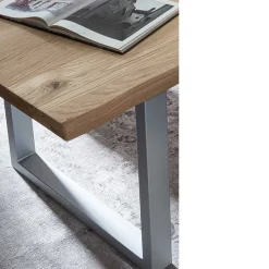 Outlet Waldkanten Esstisch aus Wildeiche massiv - Clasina Tische