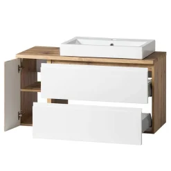 Sale Wand Waschbeckenschrank mit Aufsatzbecken - Eight Schränke