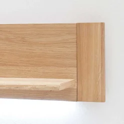 Best Wandboard in 180cm Breite Pontros mit Eiche Bianco Furnier Regale