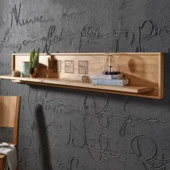 Wandboard Troncon aus Wildeiche Echtholz Regale